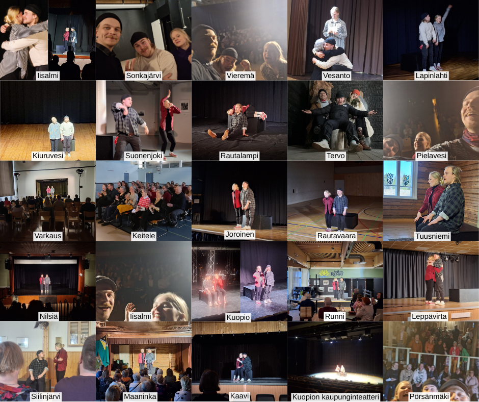 KIITOS KEUHKOISTA – Kiertue nyt&nbsp;päättynyt